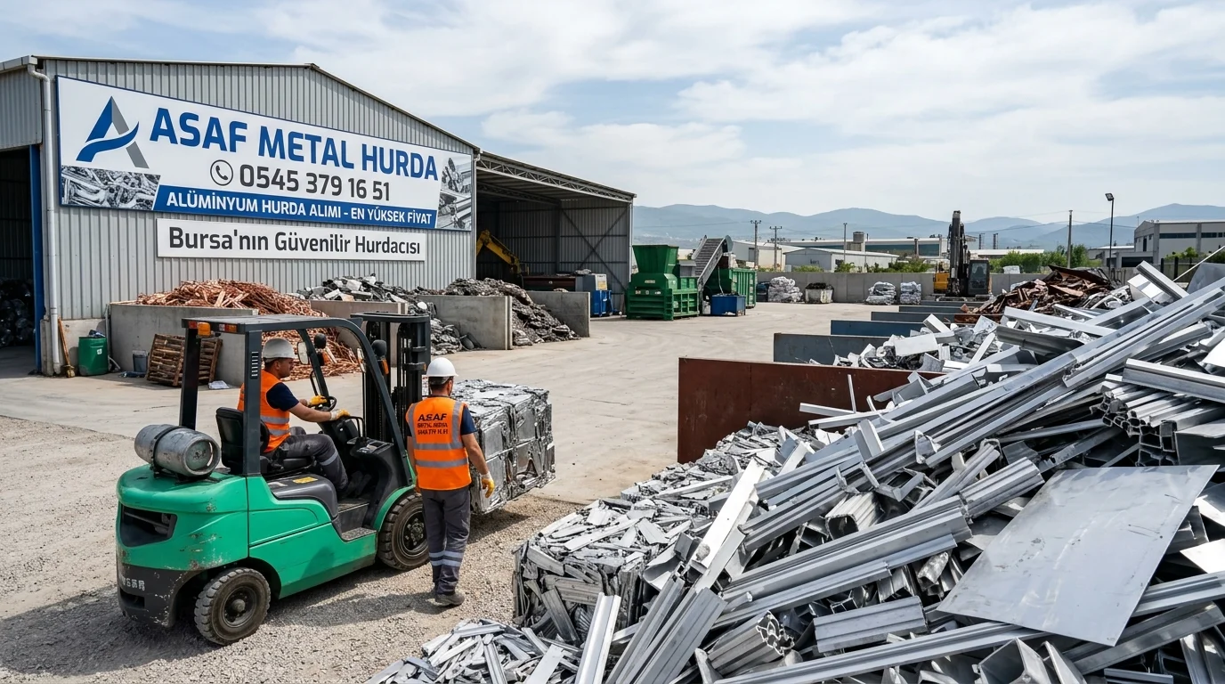 Bursa’da Alüminyum Hurda İçin En Yüksek Fiyat Nereden Alınır?