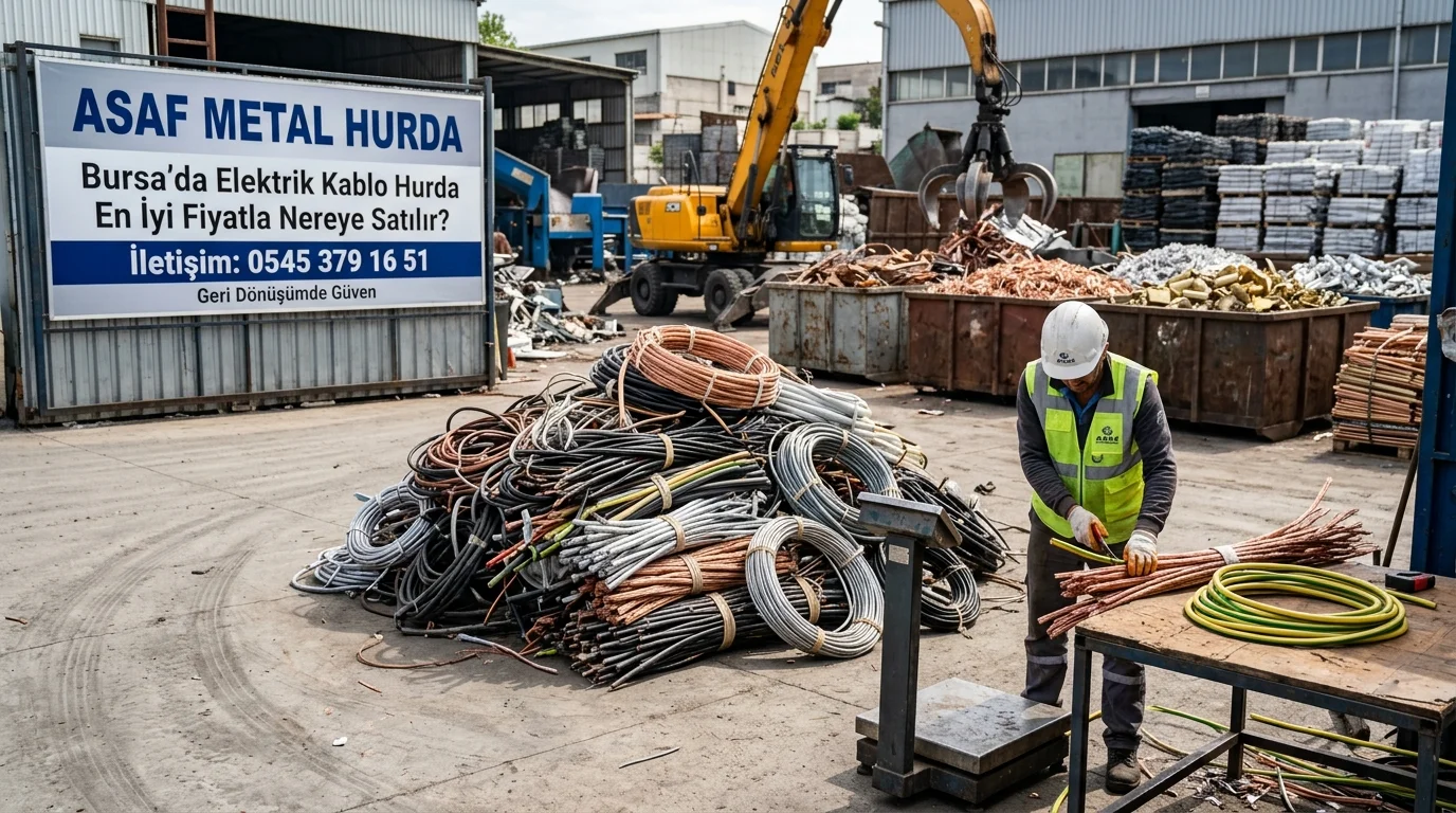 Bursa’da Elektrik Kablo Hurda En İyi Fiyatla Nereye Satılır?