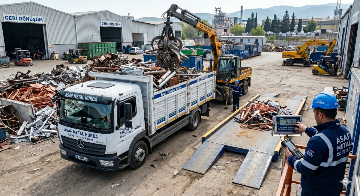 Bursa’da Hurda İçin Yerinde Tartım ve Ücretsiz Nakliye Kimde?