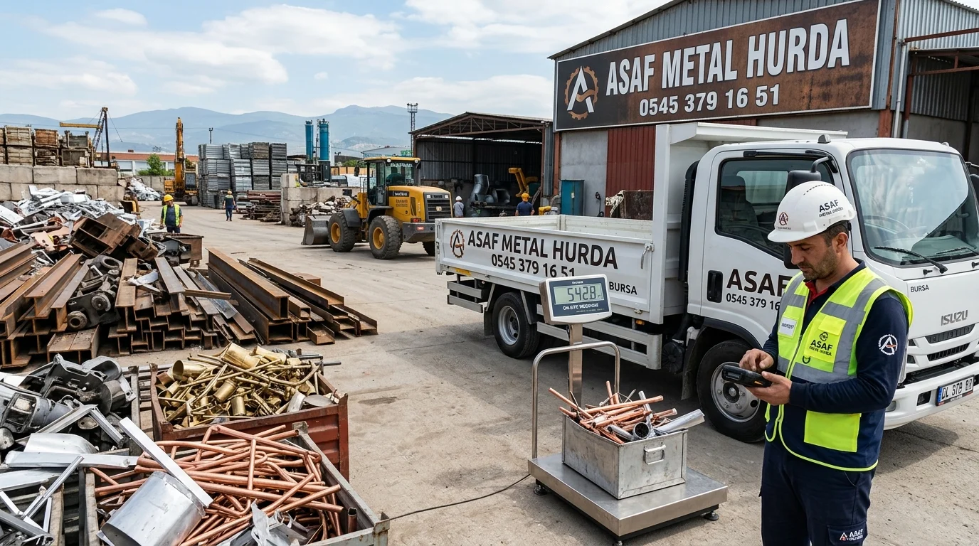 Bursa’da Hurda Nereye Satılır, Yerinde Tartım Fiyatı Nasıl Etkiler?