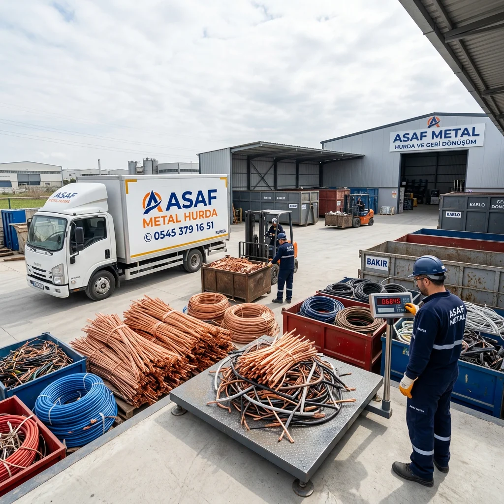 Bursa’da Kablo Hurda Nereye Satılır, Yerinde Tartım Neden Önemli?