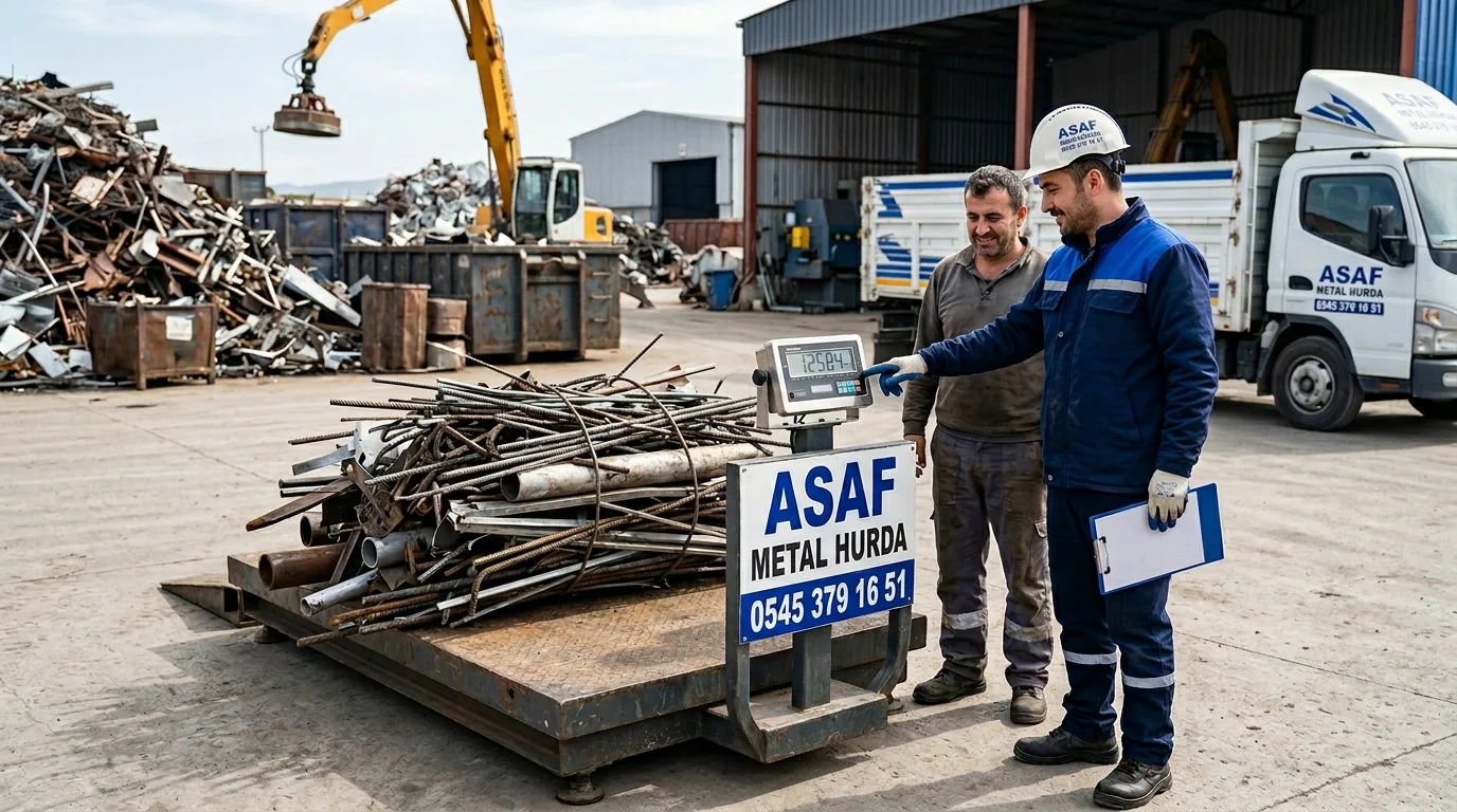 Bursa Demir Hurda Fiyatları İçin Yerinde Tartım Avantajı
