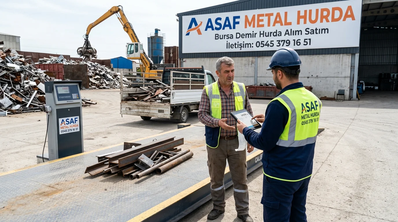 Bursa Demir Hurda Satarken Doğru Fiyatı Nasıl Alırsınız?