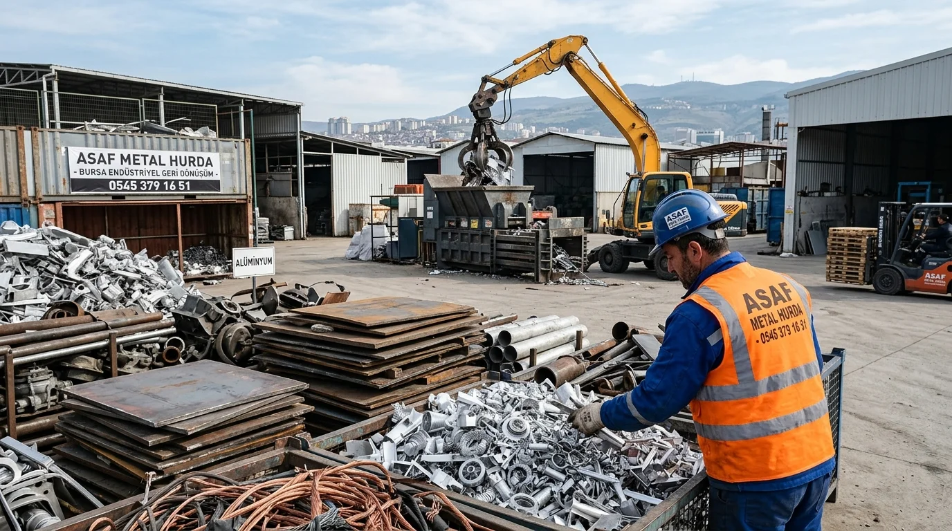 Bursa Hurda Fiyatları İçin Sanayi Atıkları Nereye Satılır?