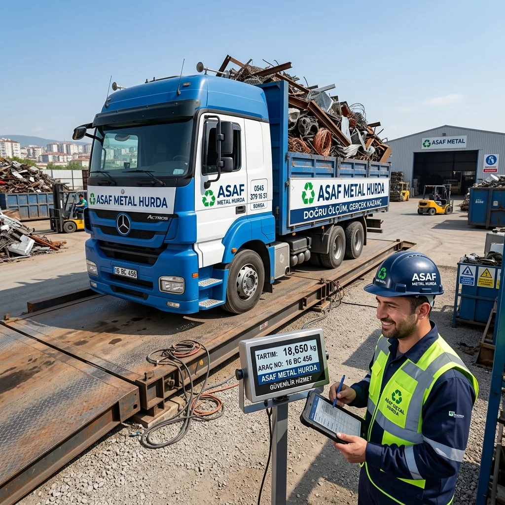 Bursa Hurda Fiyatları İçin Yerinde Tartım Neden Kazandırır?