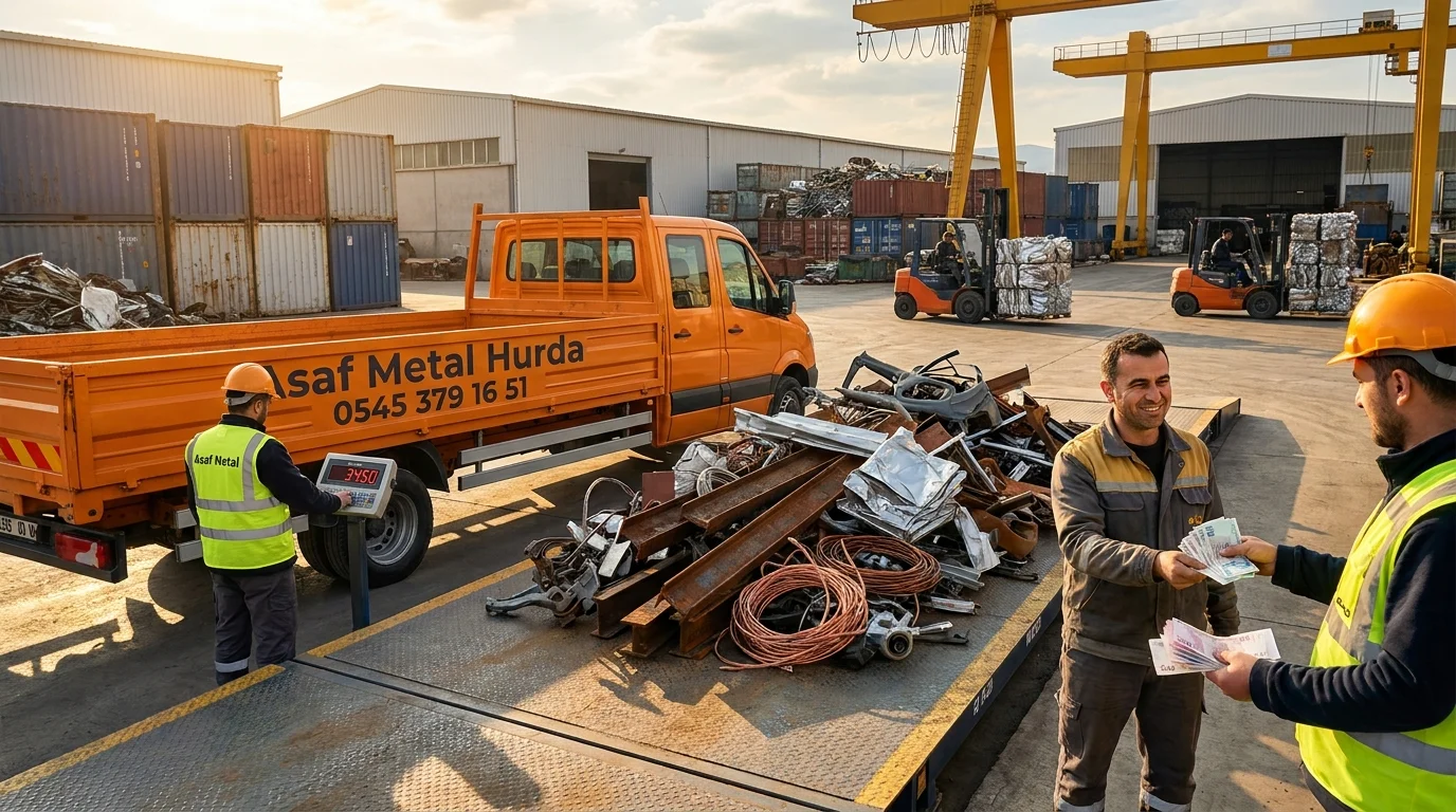 Bursa Hurda Satarken Yerinde Tartım ve Anında Ödeme Nerede Var?