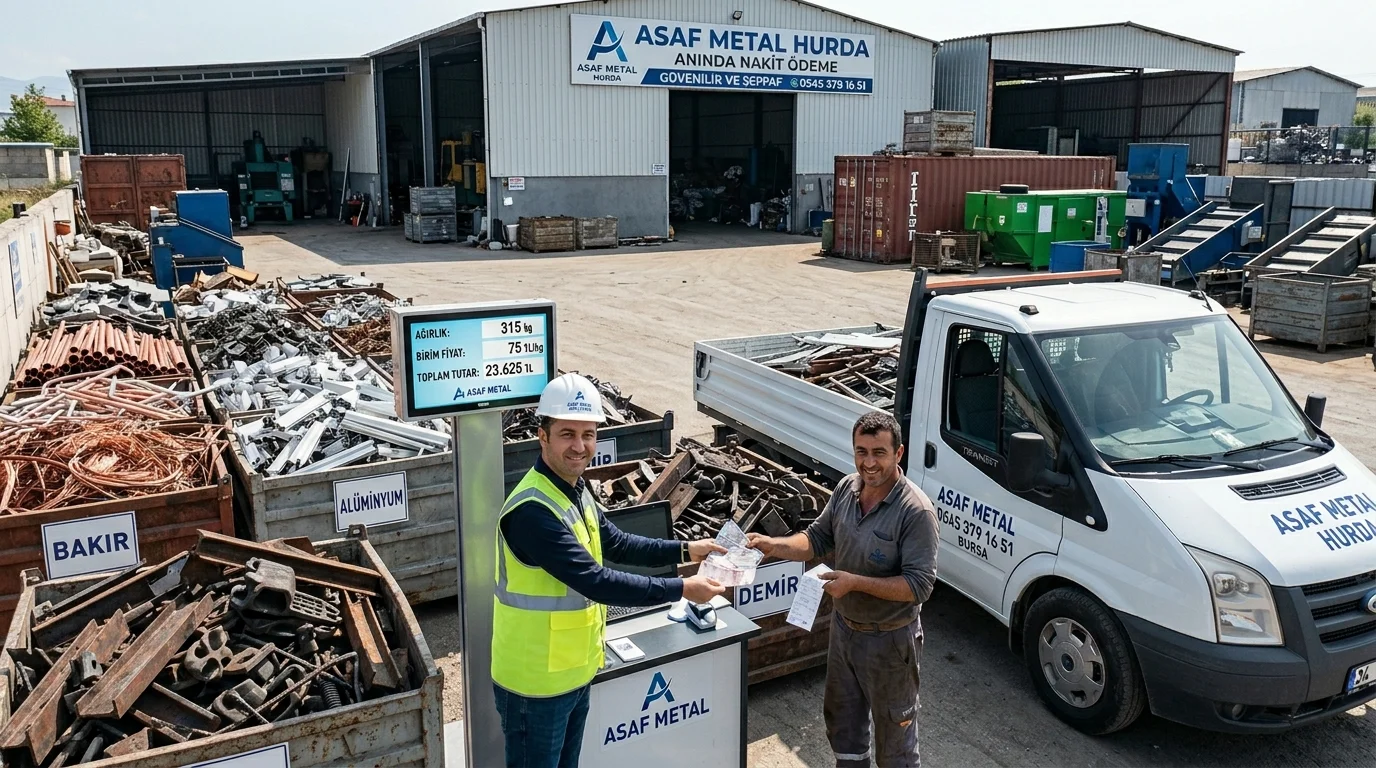 Bursa Hurdacı Seçerken En Yüksek Fiyat ve Anında Ödeme Nasıl Alınır?