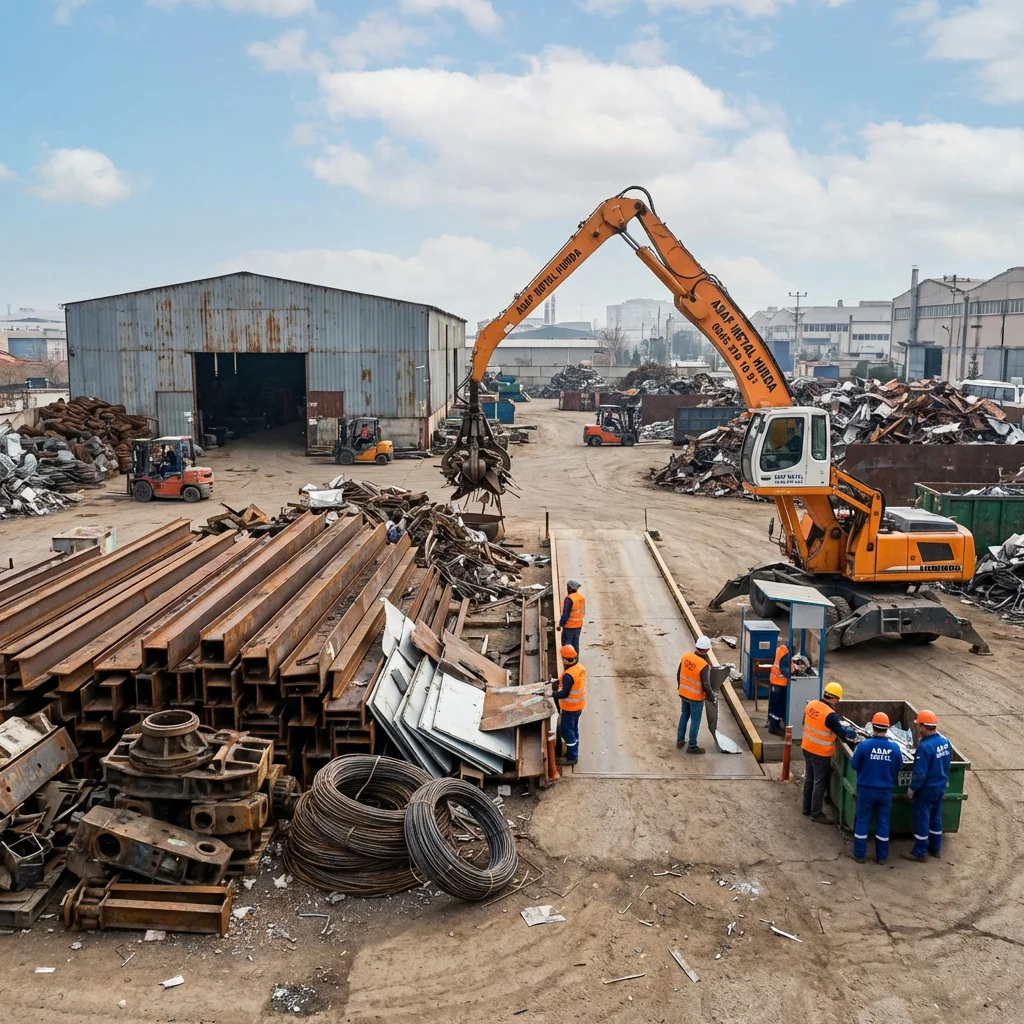 Demir Hurda Alimi - Asaf Metal Hurda Alımı