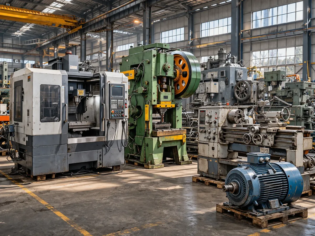 Makina Hurda Alimi - Asaf Metal Hurda Alımı